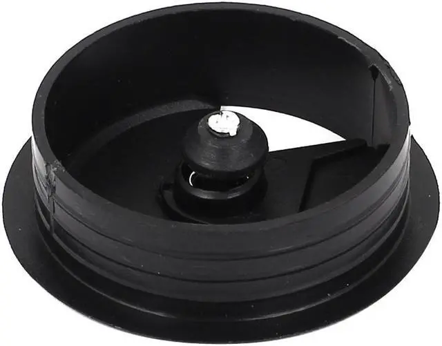 Alt view image 2 of 2 - Computer Desk Table Plastic Grommet Cable Wire Outlet Hole Cover Black 50mm