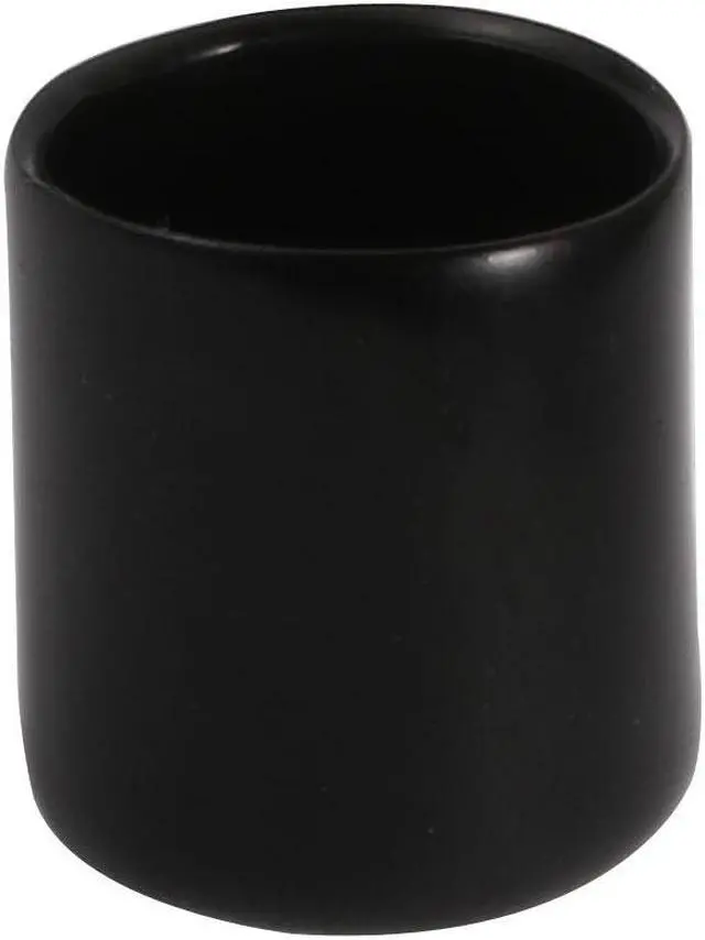 Alt view image 4 of 4 - 5Pcs 16mm Inner Dia Flexible Vinyl End Cap Screw Thread Protector Cover Black