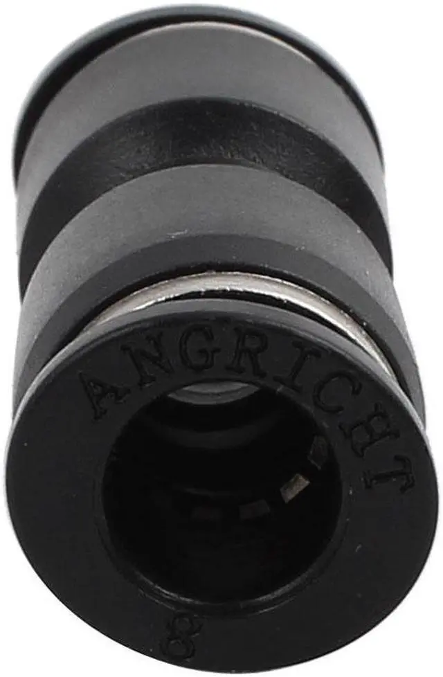 Alt view image 2 of 3 - 30Pcs Pneumatic Air 2 Way Quick Fitting Straight Push In Connector 8mm Tube Hose