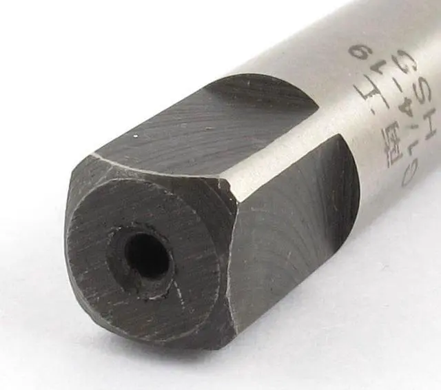 Alt view image 2 of 2 - Unique Bargains G1/4-19 55 Degree HSS Four Flutes 13.5 x 2mm Piping Thread Tap