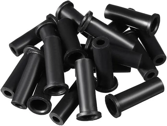 Main image of 20pcs 10-6mm PVC Strain Relief Cord Boot Protector 39mm for Power Tool Black