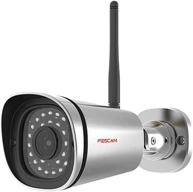 Alt view image 11 of 11 - Foscam FI9900P Outdoor Full HD 1080P Wireless Night Vision WDR IP Security Camera (Silver)