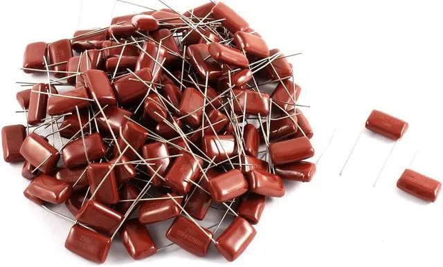 Main image of CBB22 630V 104J 0.1uF 5% Electric Parts Polypropylene Film Capacitors 120pcs