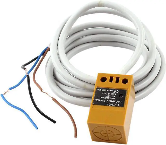 Main image of Unique Bargains TL-Q5MC1 NPN NO 5mm Inductive Proximity Sensor Switch 3 Wire DC 6-36V 2M Cable