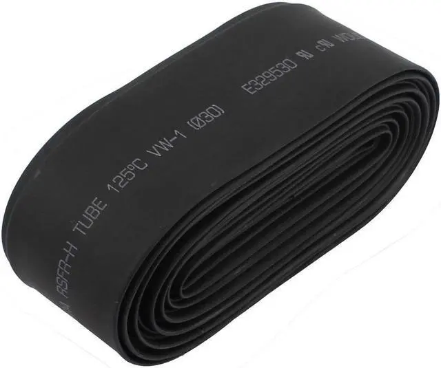 Main image of 30mm Diameter Insulated Heat Shrinkable Tube Battery Wrap Black 6M Length