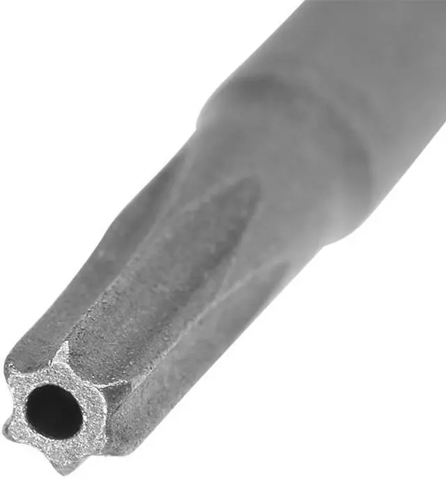 Alt view image 3 of 4 - 10pcs 50mm 1/4" Hex Shank T9 Magnetic Torx Head Security Screwdriver Bits S2