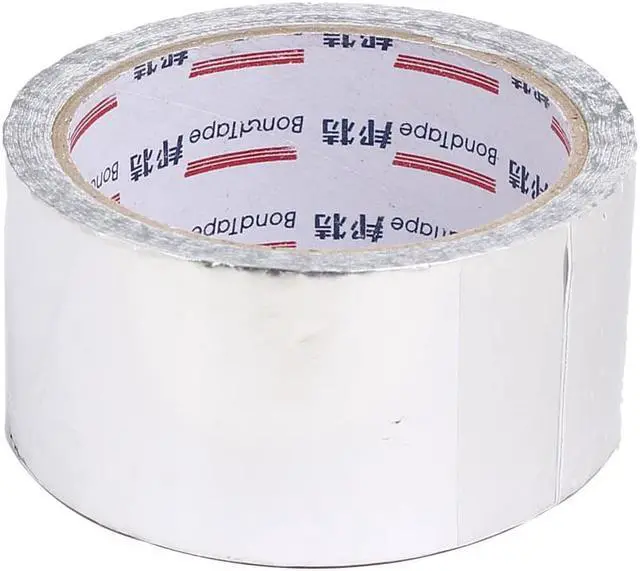 Alt view image 2 of 2 - 50mm Width 55.77ft Aluminum Foil Tape with Conductive Adhesive