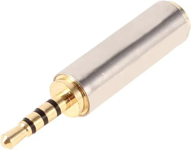 Main image of Unique Bargains Audio 2.5mm Male to 3.5mm Female 4 Conductor Audio Connector Adapter
