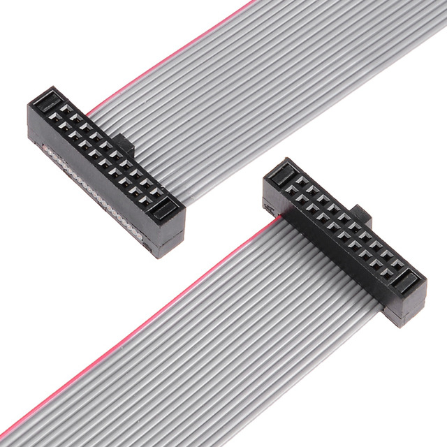 thumbnail interactive-video image 1 of 3M IDC Flat Ribbon Cable – 16 Pin, 6ft, 1.27mm Pitch, With 5 Connector Sets 1 of 2