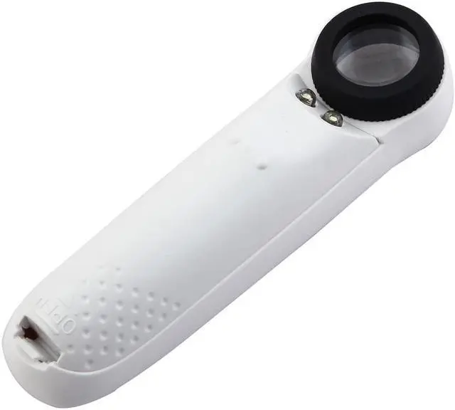 Alt view image 2 of 7 - Patent Authorized Jewelry Appraisal LED Lighted Handheld Magnifying White 40X