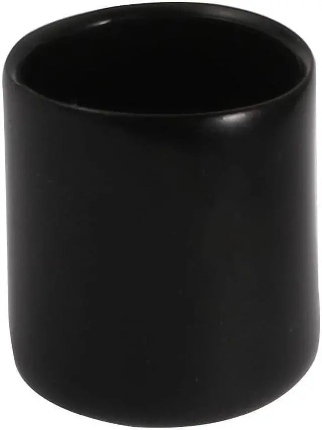 Alt view image 4 of 4 - 8Pcs 16mm Inner Dia Flexible Vinyl End Cap Screw Thread Protector Cover Black