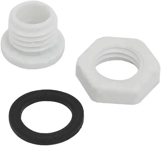 Alt view image 3 of 3 - Unique Bargains M40 Nylon Male Threaded Cable Gland Screw End Cap Cover Gray 20pcs