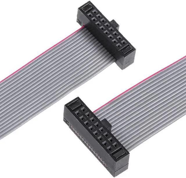 Alt view image 5 of 5 - IDC 16 Pins Connector Flat Ribbon Cable Female Connector 20cm 1.27mm Pitch,2pcs