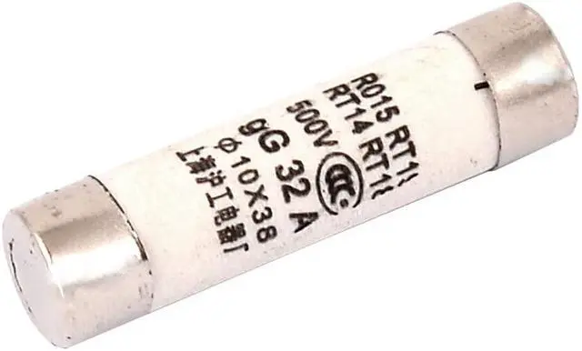 Main image of RO15 RT18 RT14 RT19 Ceramic Cylindrical Tube Fuse 32A 500V 10mmx38mm