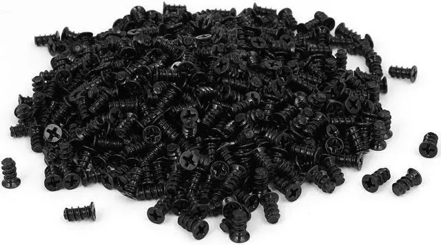 Main image of M5 x 10mm Black Zinc Plated Phillips Computer PC Case Fan Screw 500pcs