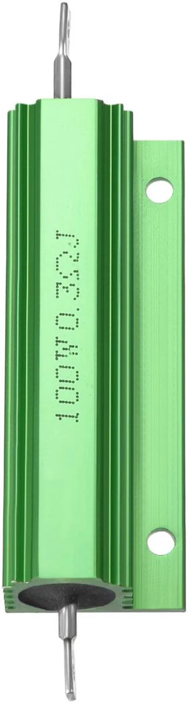 Alt view image 2 of 4 - Unique Bargains Aluminum Case Resistor 100W 0.3 Ohm Wirewound for LED Replacement Converter