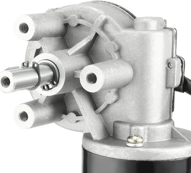 Alt view image 7 of 7 - DC110V 80W 160RPM Reversible Worm Gear Motor High Torque Speed Reducing Electric GearBox Motor-JCF63R