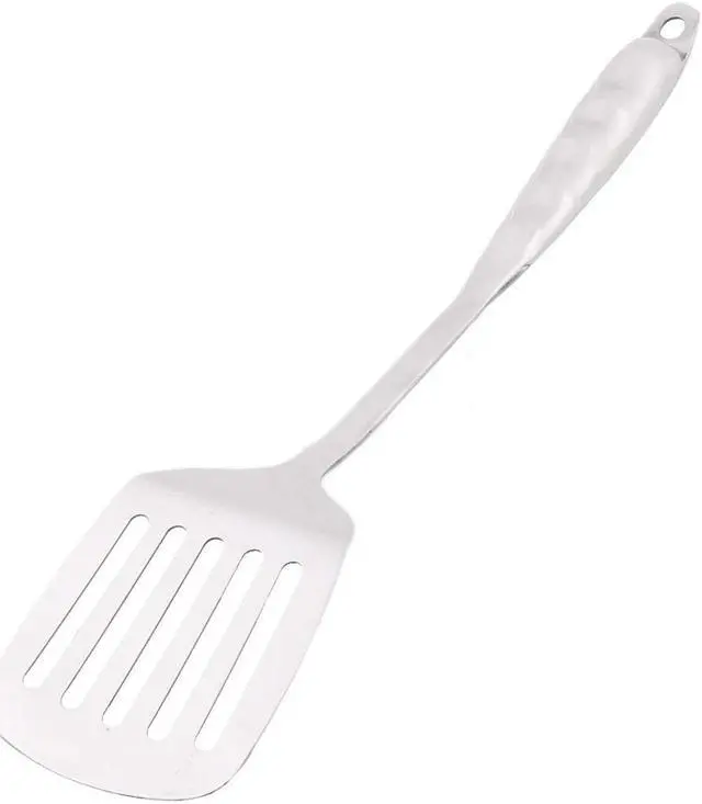Alt view image 2 of 2 - Household Kitchen Cooking Tool Slotted Design Egg Pancake Turner Spatula
