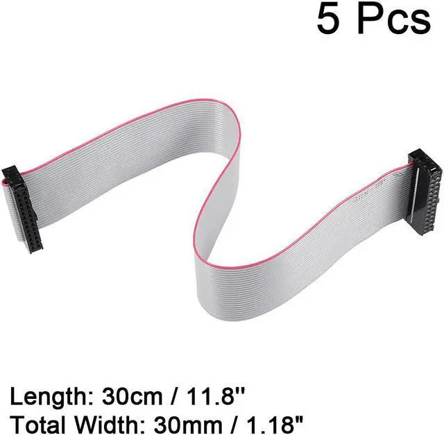 Alt view image 2 of 5 - IDC 26 Pins Connector Flat Ribbon Cable Female Connector 30cm 2.54mm Pitch,5pcs