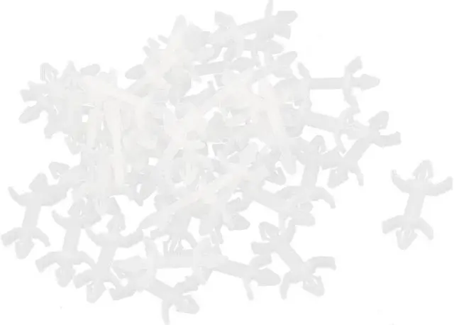 Main image of 50Pcs Nylon PCB Support Spacer Standoff Locking Style 10mmx5mm