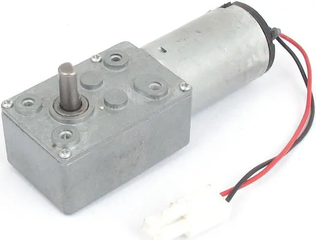 Main image of Unique Bargains DC 12V 10RPM 6mm Shaft High Torque Turbine Worm Gear Box Reduction Motor