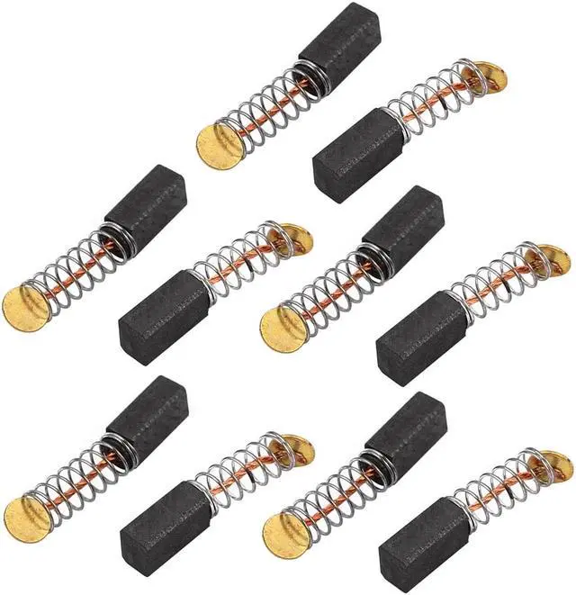 Main image of 5 Pairs 9x5x4mm Carbon Brushes Power Tool for Electric Hammer Drill Motor