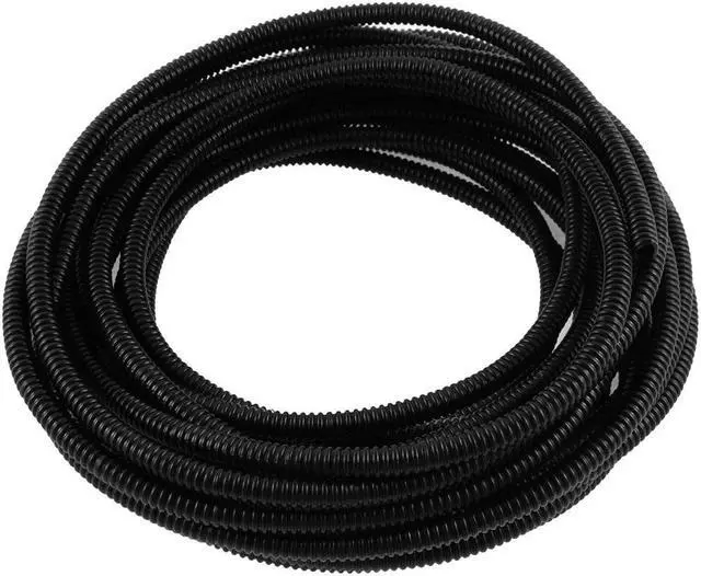 Main image of Flexible 7mm Outer Dia Corrugated Tubing Conduit Tube Pipe 8M 26ft Long