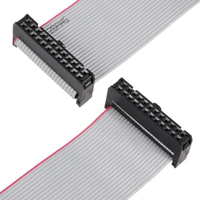 Alt view image 5 of 5 - IDC 24 Pins Connector Flat Ribbon Cable Female Connector Length 30cm 2.54mm Pitch,5pcs