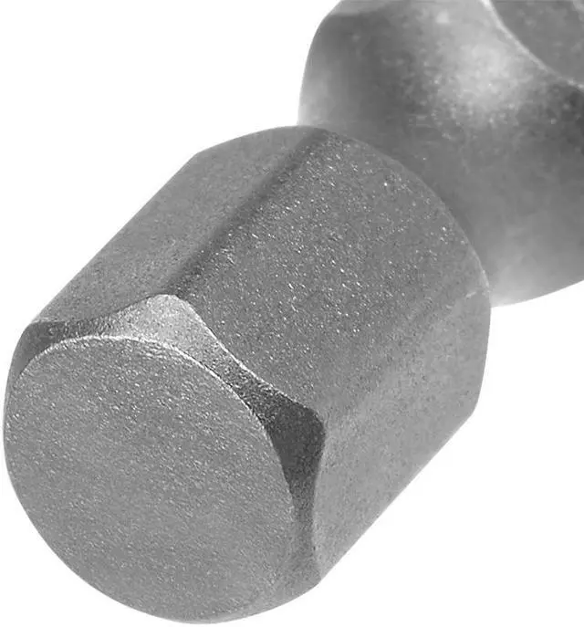 Alt view image 4 of 4 - 10pcs 65mm 1/4" Hex Shank SL6 Magnetic Slotted Head Screwdriver Bits S2