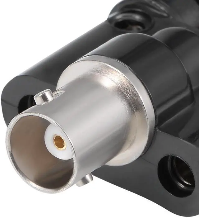 Alt view image 3 of 3 - Unique Bargains 2 Pcs BNC Female to Dual 4mm Banana Female Jack Socket Binding Post Connector