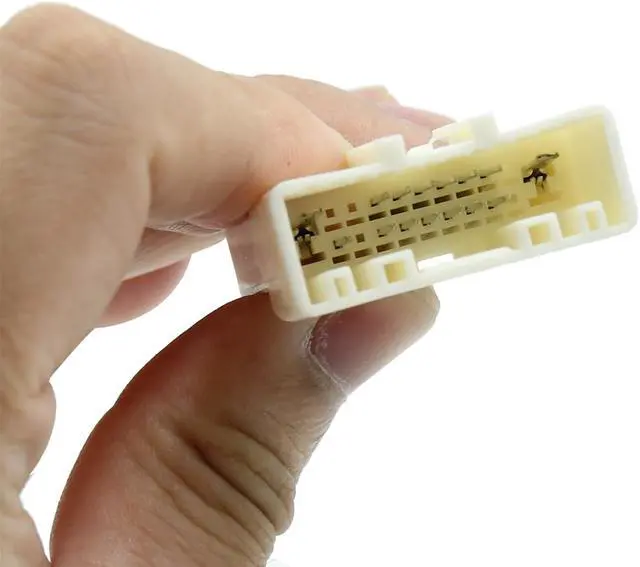 Alt view image 3 of 4 - 2 In 1 DC 12V Car DVD Radio Wire Harness with Antenna Adapter Cable for Nissan