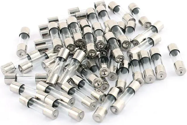 Main image of 250V 0.5A 5mm x 20mm Quick Acting Fast Blow Type Glass Tube Fuse 50pcs