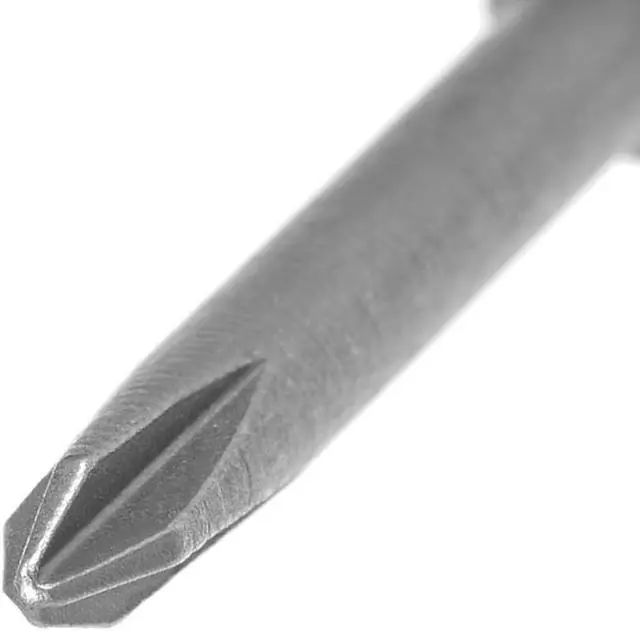 Alt view image 3 of 4 - 5Pcs 1/4-Inch Hex Shank 50mm Length Phillips 3PH0 Magnetic Screw Driver S2 Screwdriver Bits