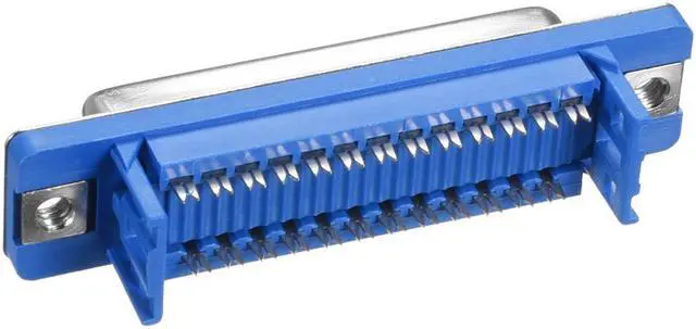 Alt view image 2 of 4 - IDC D-Sub Ribbon Cable Connector 25-pin 2-row Female Socket IDC Crimp Port Terminal Breakout for Flat Ribbon Cable