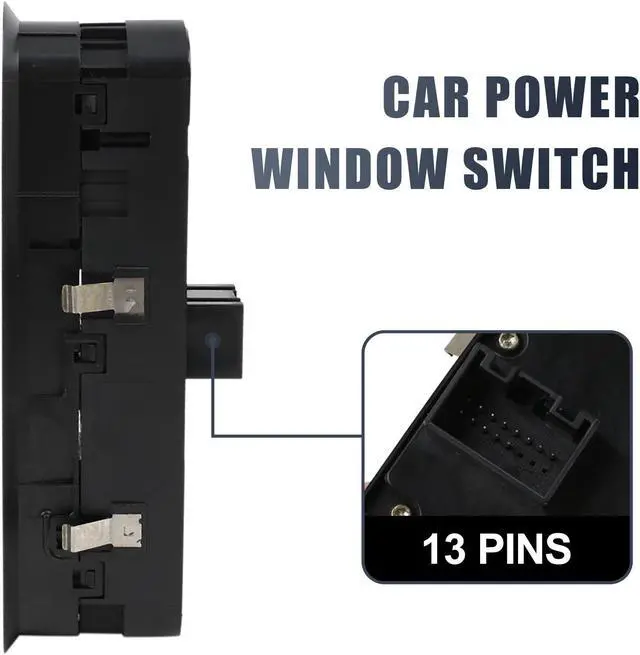 Alt view image 4 of 5 - Front Master Power Window Switch 7PP959858MDML for Porsche Panamera 2010-2015