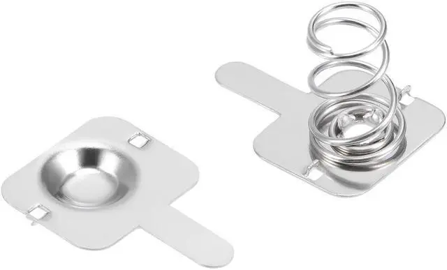 Main image of 20 Pairs AA Battery Positive Negative Conversion Spring Contact Nickeling Plate 12mmx10mm