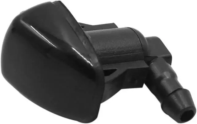 Alt view image 4 of 4 - 2pcs Black Plastic Front Windshield Wiper Washer Nozzles 85381-AE020 for Toyota HiLux