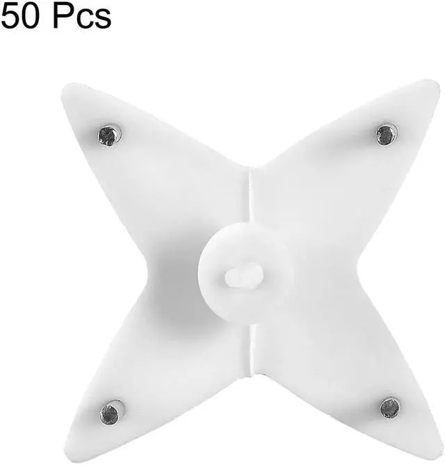 Alt view image 2 of 3 - 17lbs Hardwall Hanger for Hardware, Fasteners & Hooks Wall Mount Non-mark Hook Picture Photo Frame Hangers, 50 Pcs