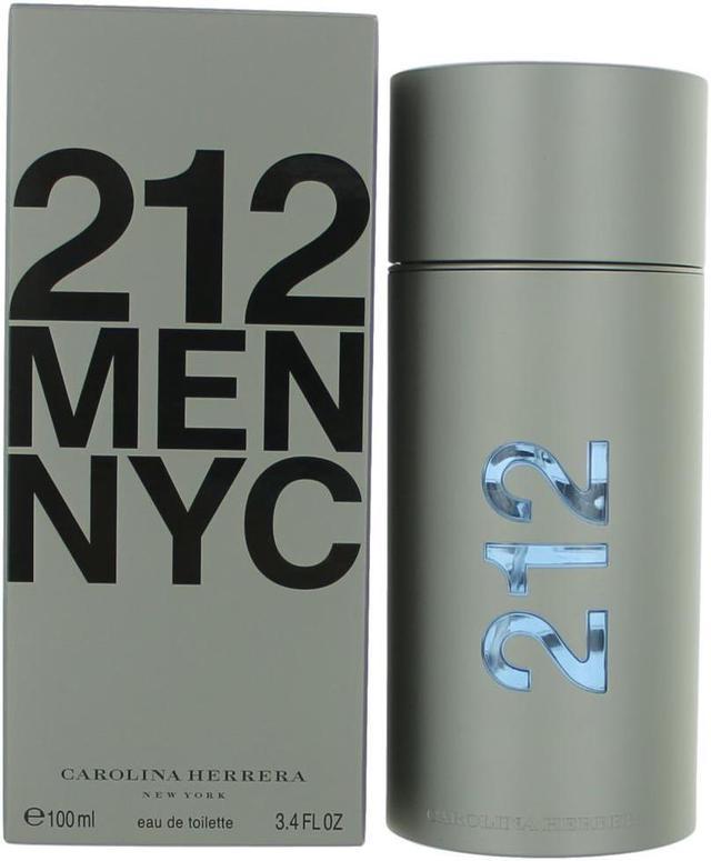 212 Men Carolina Herrera Eau de Toilette Spray 3.4oz