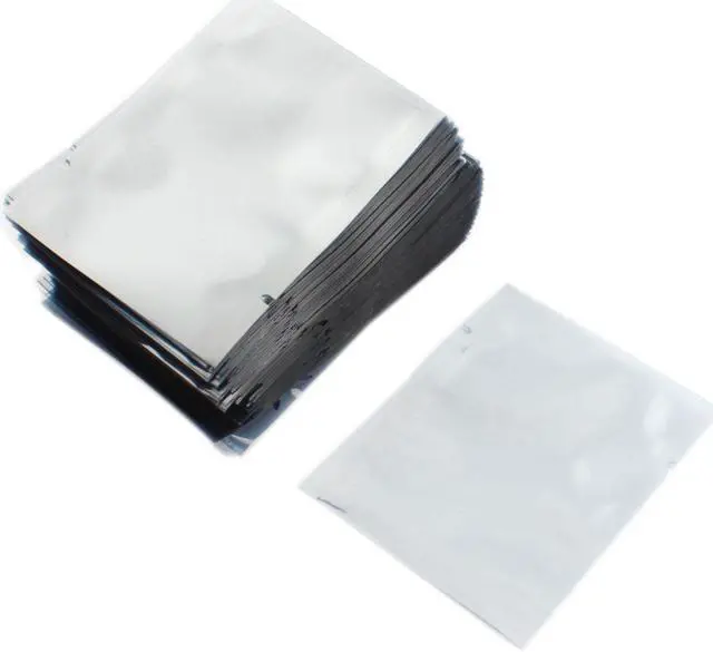 Main image of Unique Bargains 200pcs 2.5" x 3" ESD Anti-Static Shielding Bags Open-Top 60x80mm