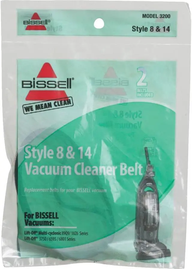 Alt view image 4 of 6 - Bissell Style 8 Vacuum Cleaner Belts 3200 - 2/pk