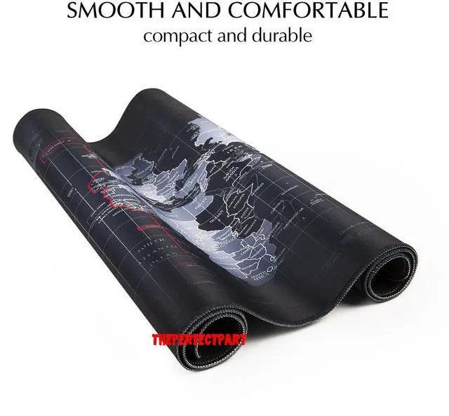 Alt view image 3 of 7 - New Extended Gaming Mouse Pad Large Size Desk Keyboard Mat 800MM X 300MM