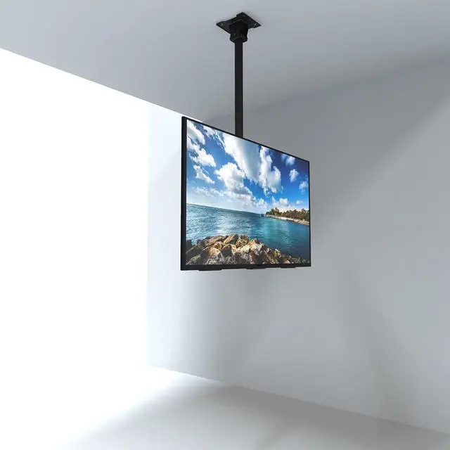 Alt view image 5 of 19 - Kanto CM600 Full Motion Telescopic Ceiling TV Mount - Black