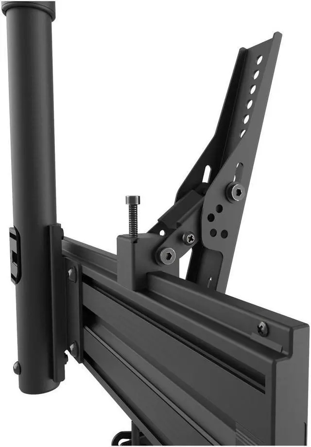Alt view image 3 of 19 - Kanto CM600 Full Motion Telescopic Ceiling TV Mount - Black