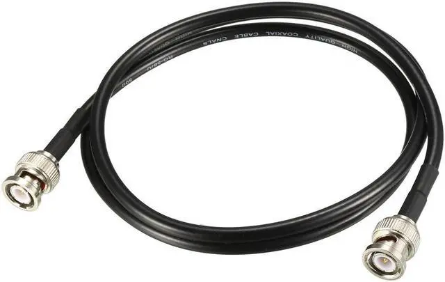 Main image of RG58 Coaxial Cable with BNC Male to BNC Male Connectors 50 Ohm 3 ft