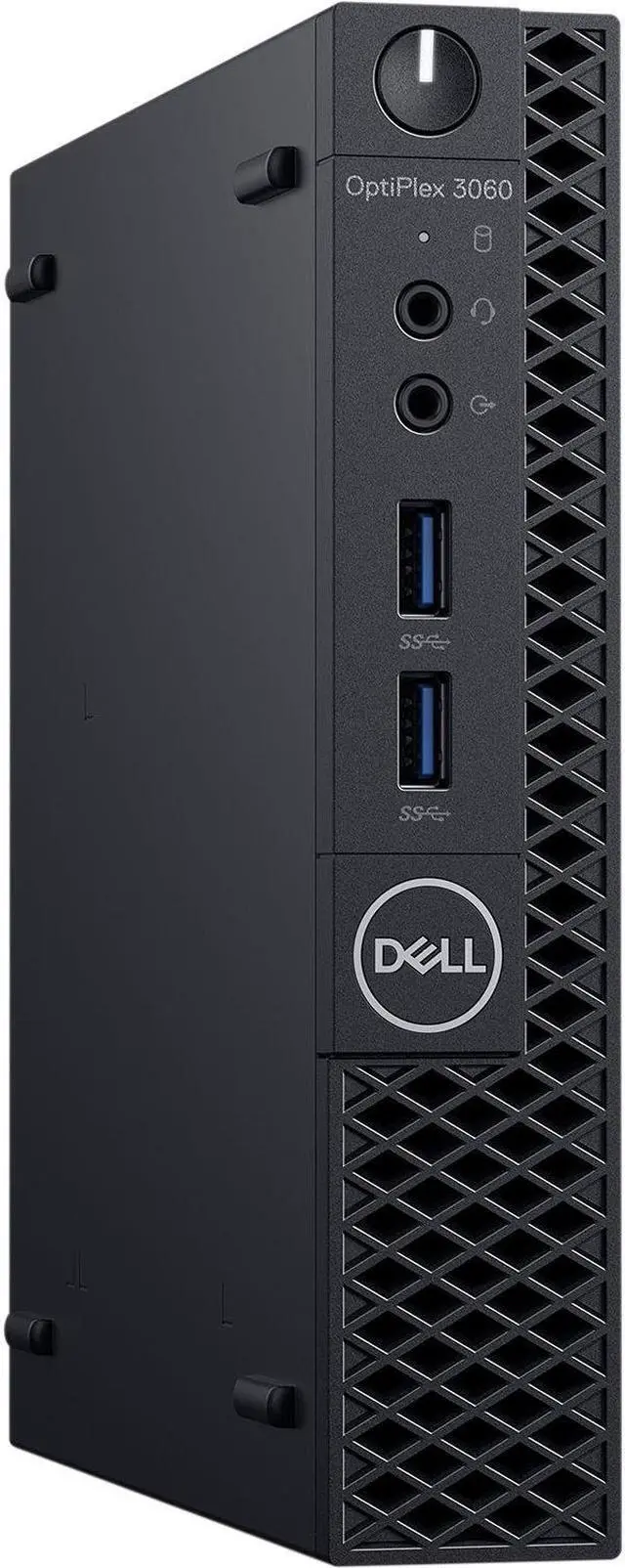 Alt view image 3 of 3 - Dell Optiplex 3060 Intel Core i3-8100T X4 3.1GHz 8GB 128GB SSD Win10, Black