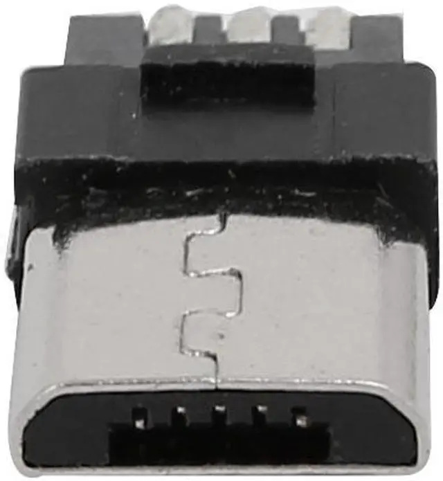 Alt view image 2 of 3 - DIY Mini USB 5 Terminal Type Male Connector Silver Tone 15pcs