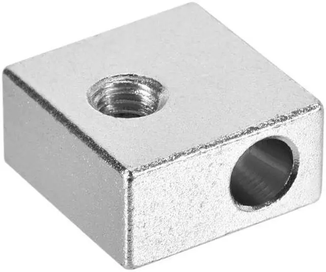 Alt view image 4 of 4 - Aluminum Heater Block, Specialized for MK7 MK8 M6 1.75mm Filament 5pcs
