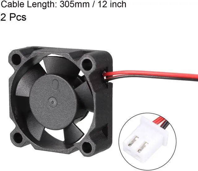 Alt view image 3 of 4 - 30mmx30mmx10mm Cooling Fan DC 24V for 3D Printer Extruder Hotend 2pcs