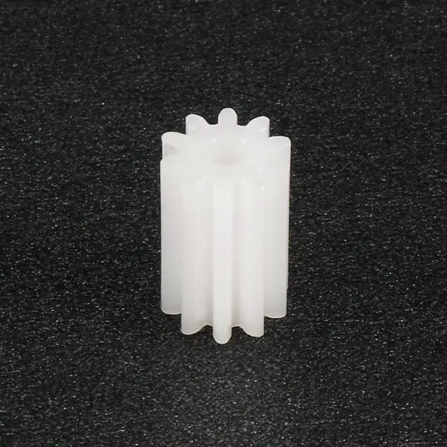 Main image of 20 Pcs 102A Plastic Gear Accessories 9mm OD with 10 Teeth for DIY Car Robot Motors